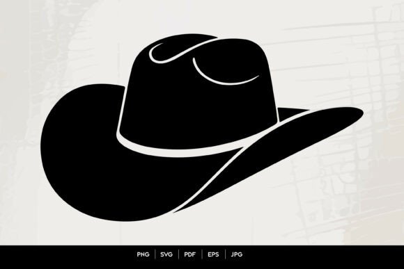 Cowboy Hat Silhouette Icon Review for Embroidery Projects