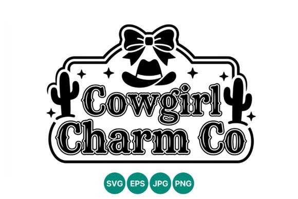 Cowgirl Charm Co Western Hat Bow Vector: A Designer’s Honest Take