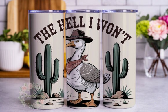 Defiant Cowboy Goose Tumbler Wrap Review