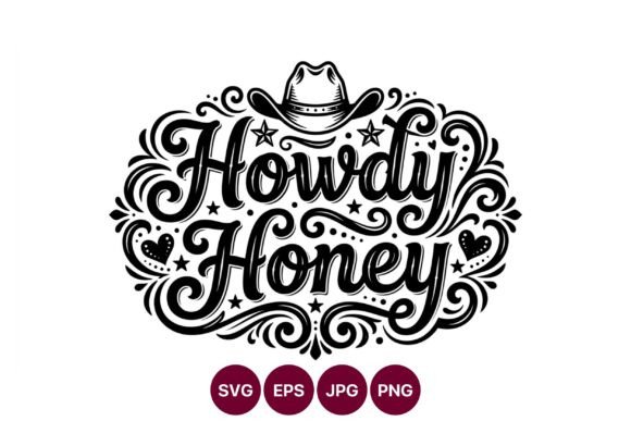 Howdy Honey Cowboy Hat Hand Lettering Review for Real Projects