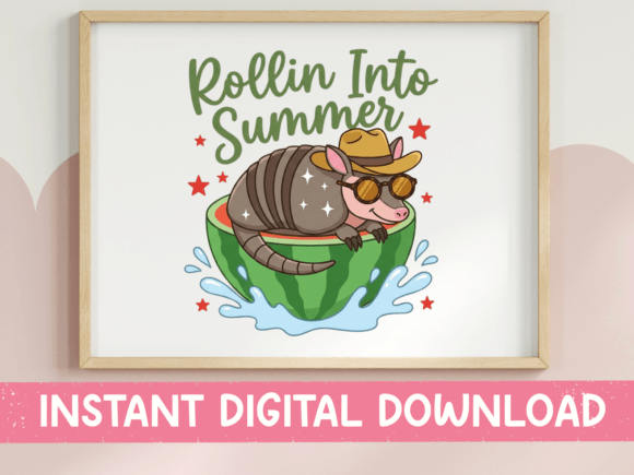 Rollin into Summer SVG: A Playful Embroidery Design for the Right Projects