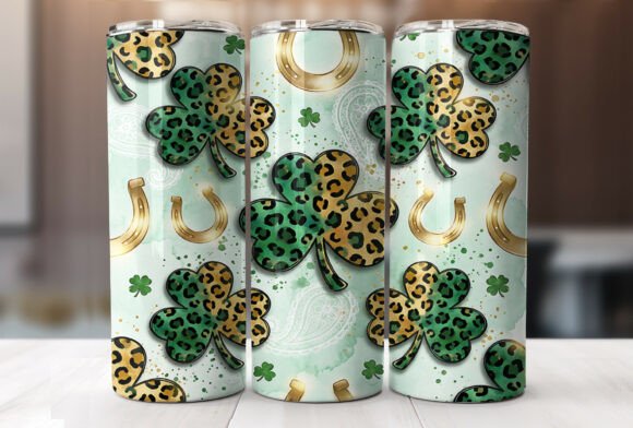 Western Leopard Shamrock Tumbler Wrap Review