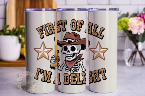 Western Skeleton Saying Embroidery Design Review